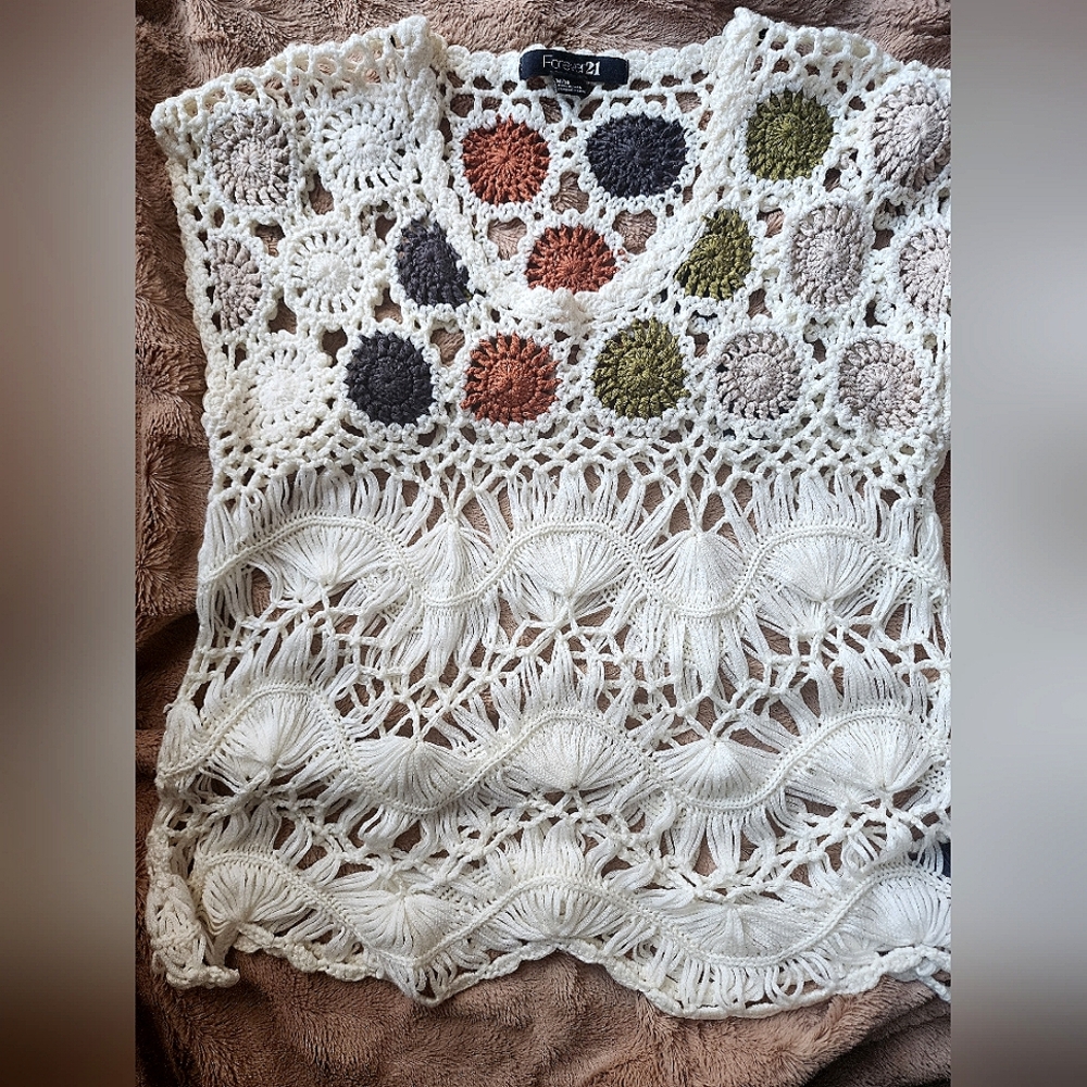 Forever 21 crochet top